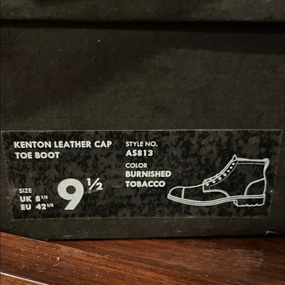 NWT J. Crew Kenton Leather Cap Toe Boot. Size 9.5 - Picture 5 of 14